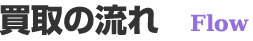 買取の流れ